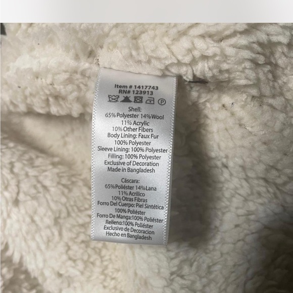 Men’s Medium Jachs New York Azteca, Sherpa lining, premium wool blended jacket. - Picture 4 of 7